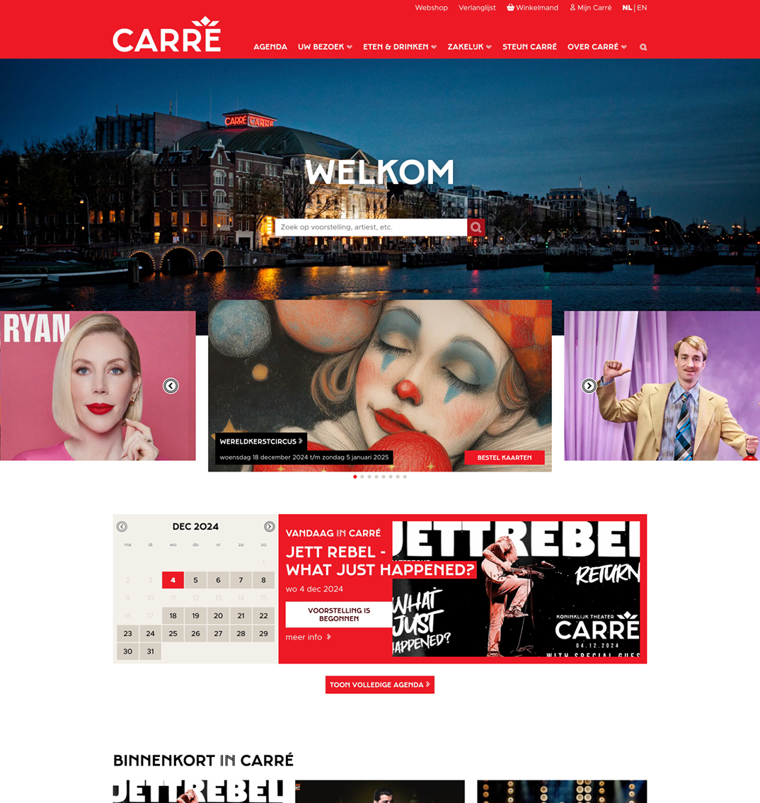 Seamless digital experience for Royal Theatre Carré