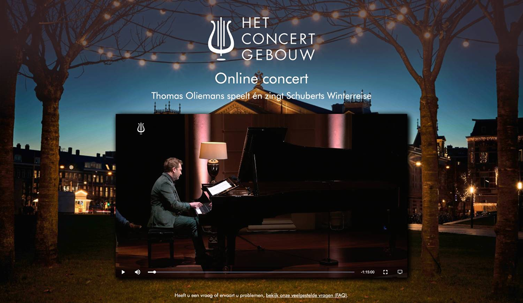 Concertgebouw Streaming: music anytime, anywhere